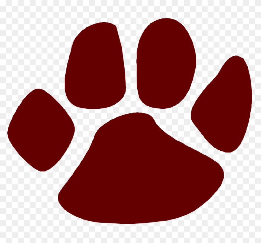 Dog Paw Print Line Art | Paw Print 