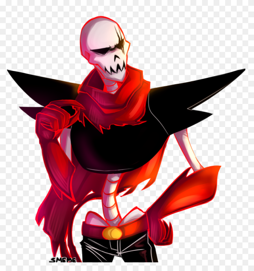 Underfell Papyrus By Deceptiveshadow On - Papyrus