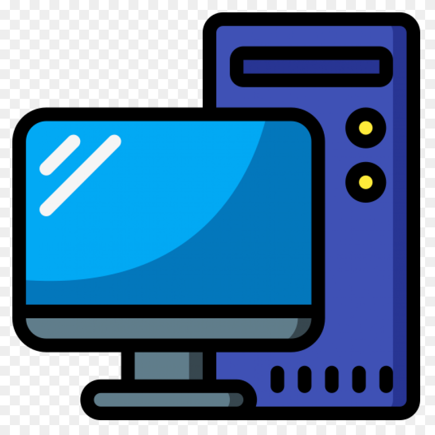 Basic Icon, Communication, Computer