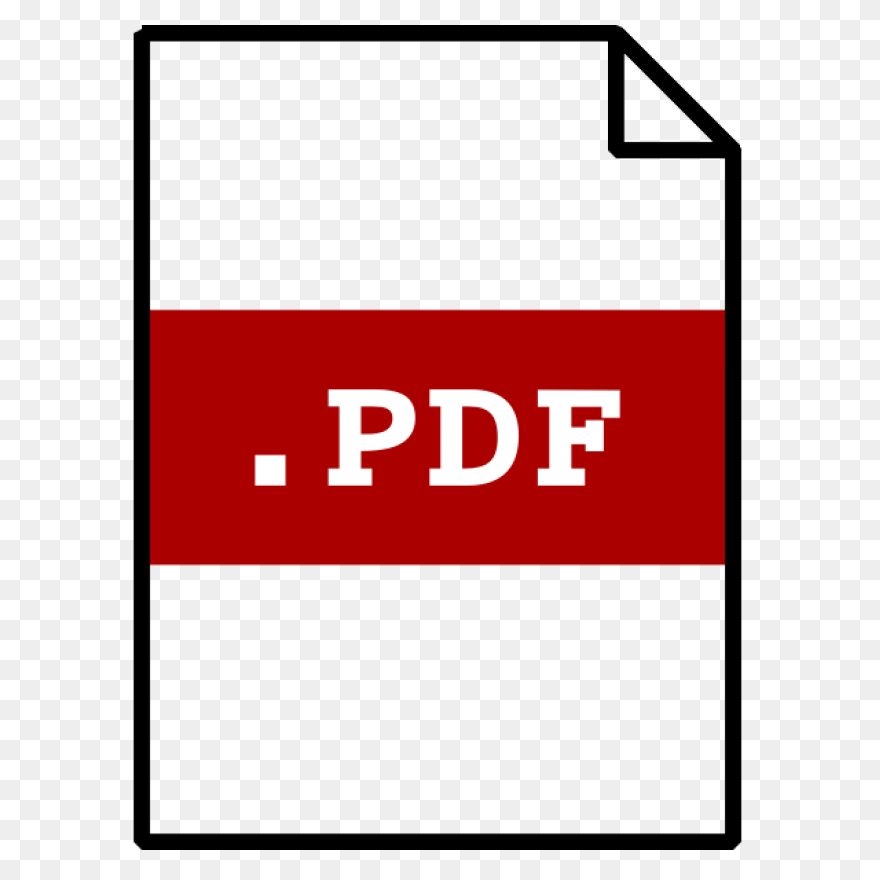 Pdf Logo Clipart - Document, Text, 