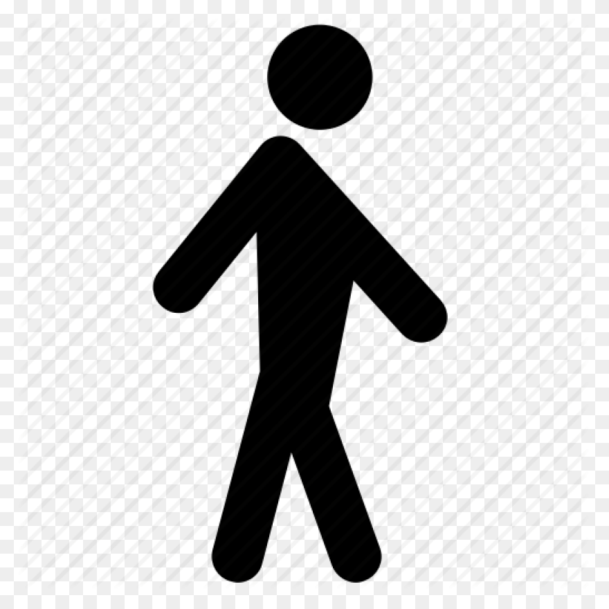 Silhouette Walking Clip Art - Walki