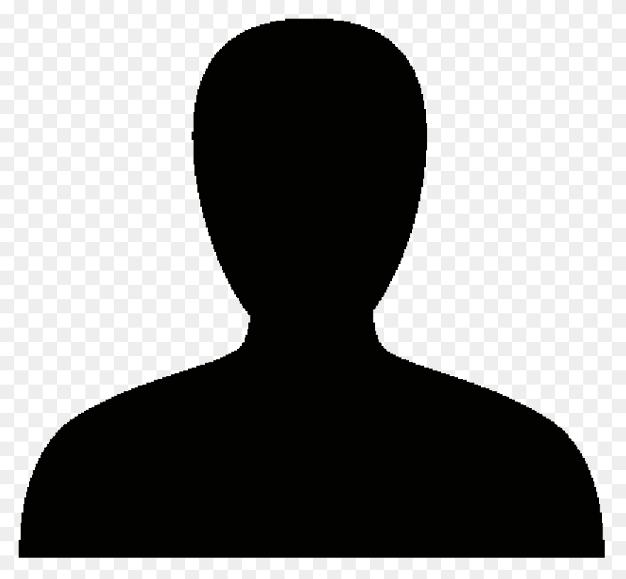 Person - Clipart - Outline - Blue B