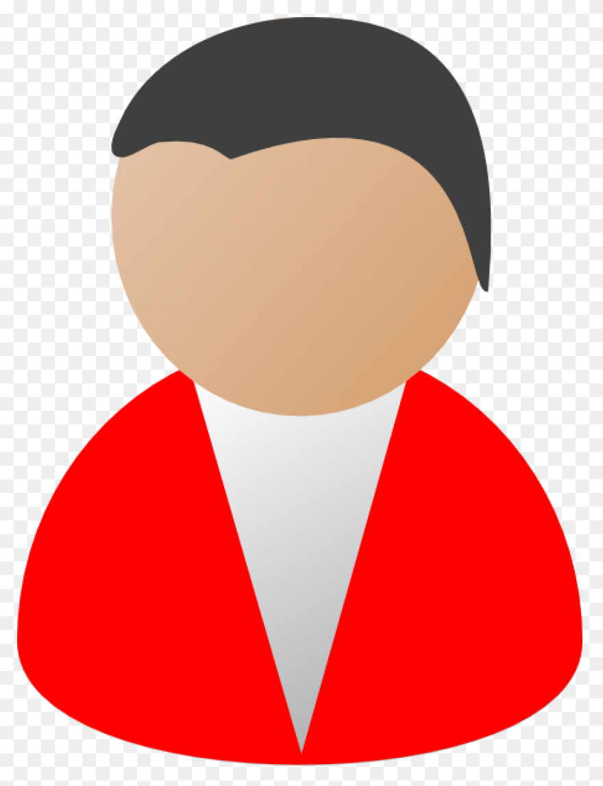 Person - Clipart - Outline - Blue B