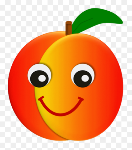 Cute Peach Clipart Cute Peach - Peach