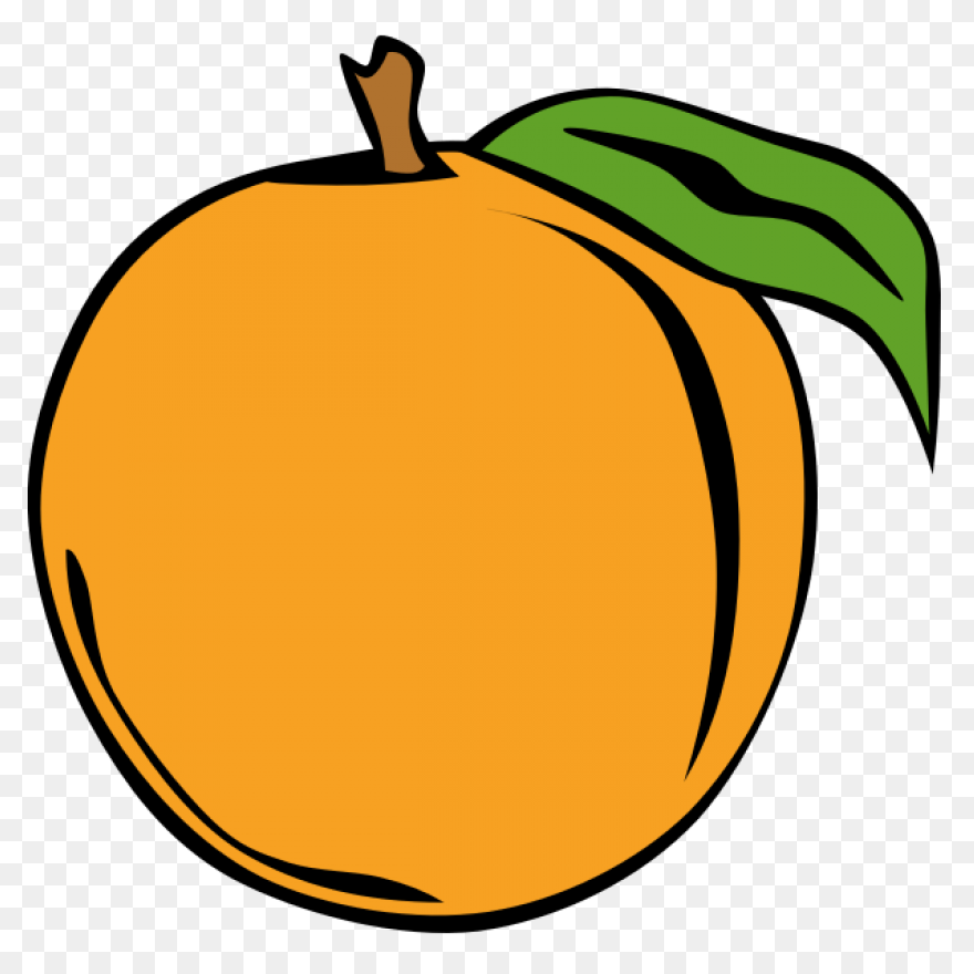 Cute Peach Clipart ClipartFlare - C