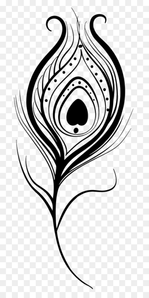Peacock Feather Clip Art | ClipartF