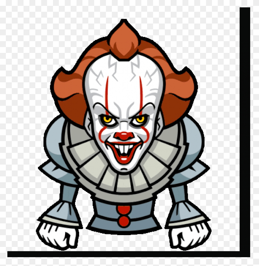 Clown Pennywise Sticker Clown Pennywise - Pennywise