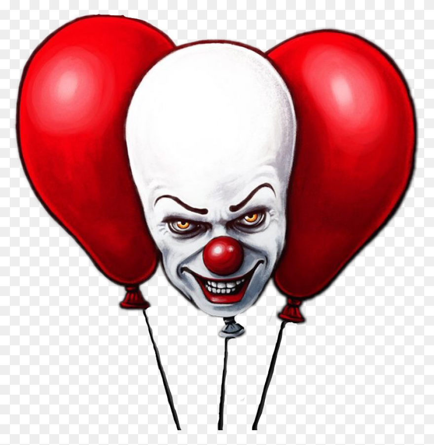Clown Pennywise Sticker - Clown Pen