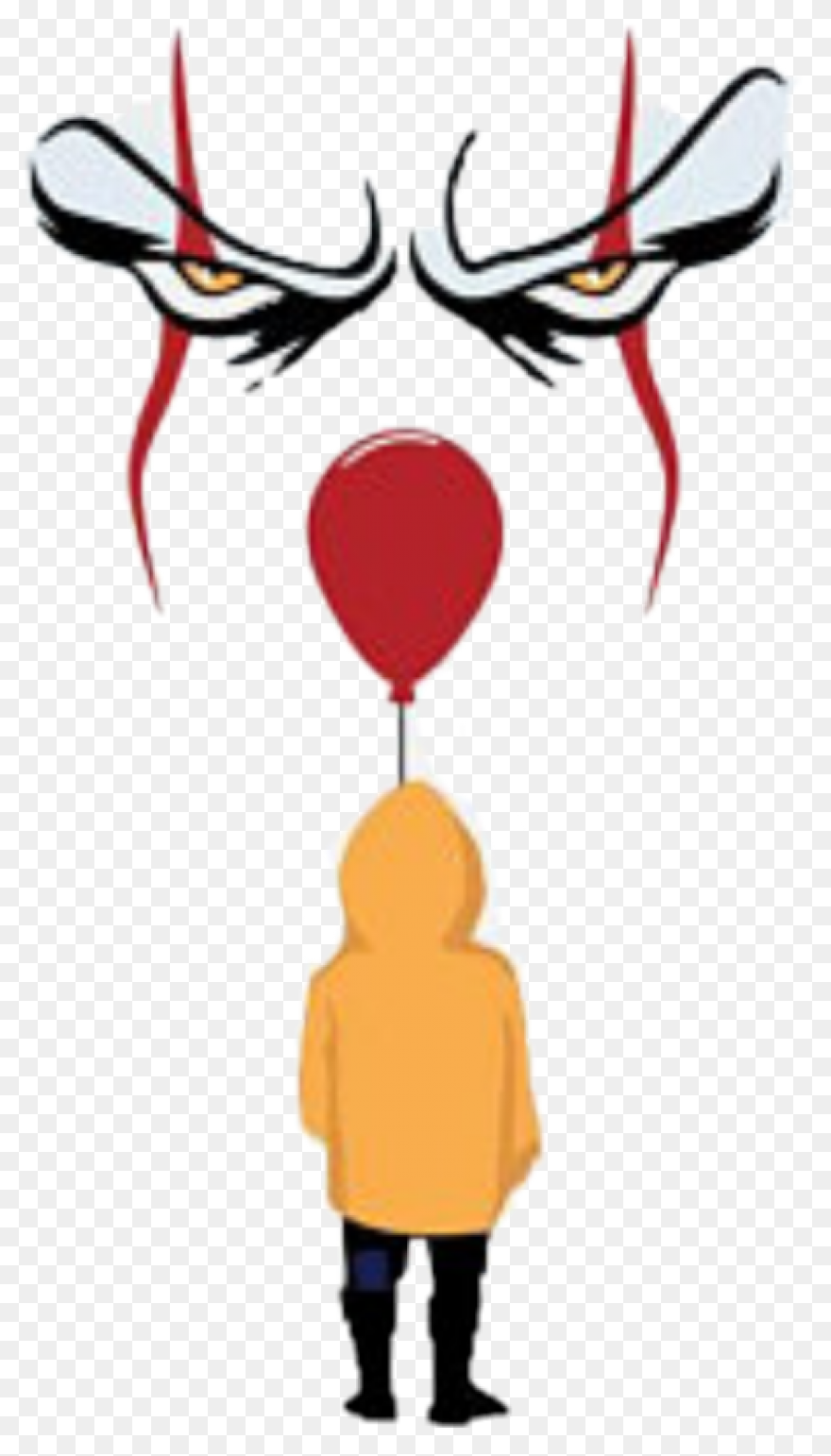 Clown Pennywise Sticker - Clown Pen
