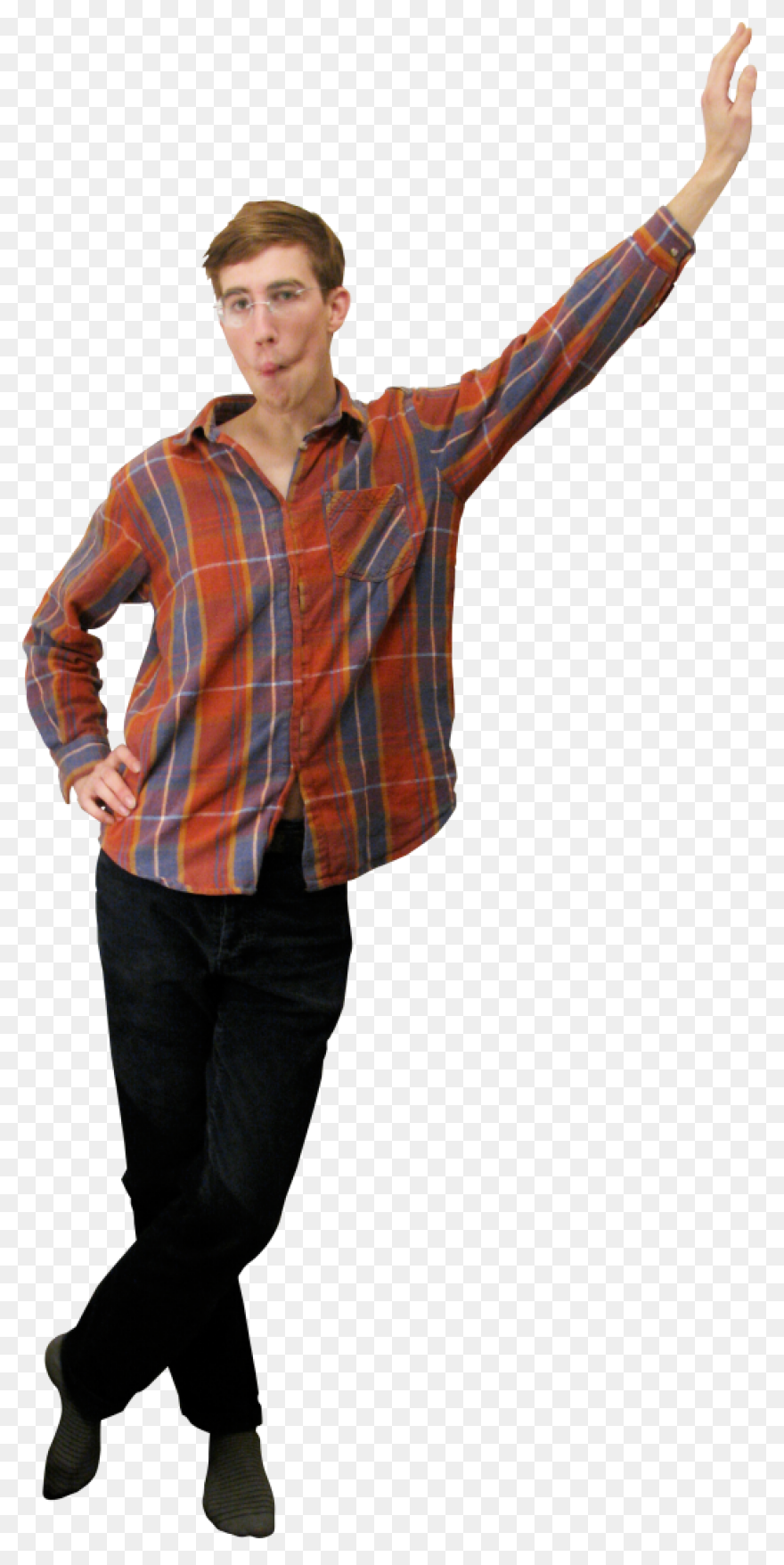 Download Standing Leaning Png Image - People Looking