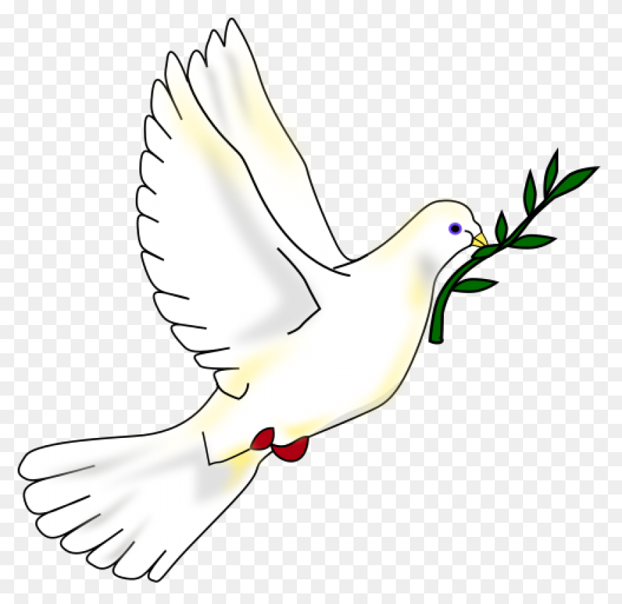 Multicolored Peace Symbol Clipart. 