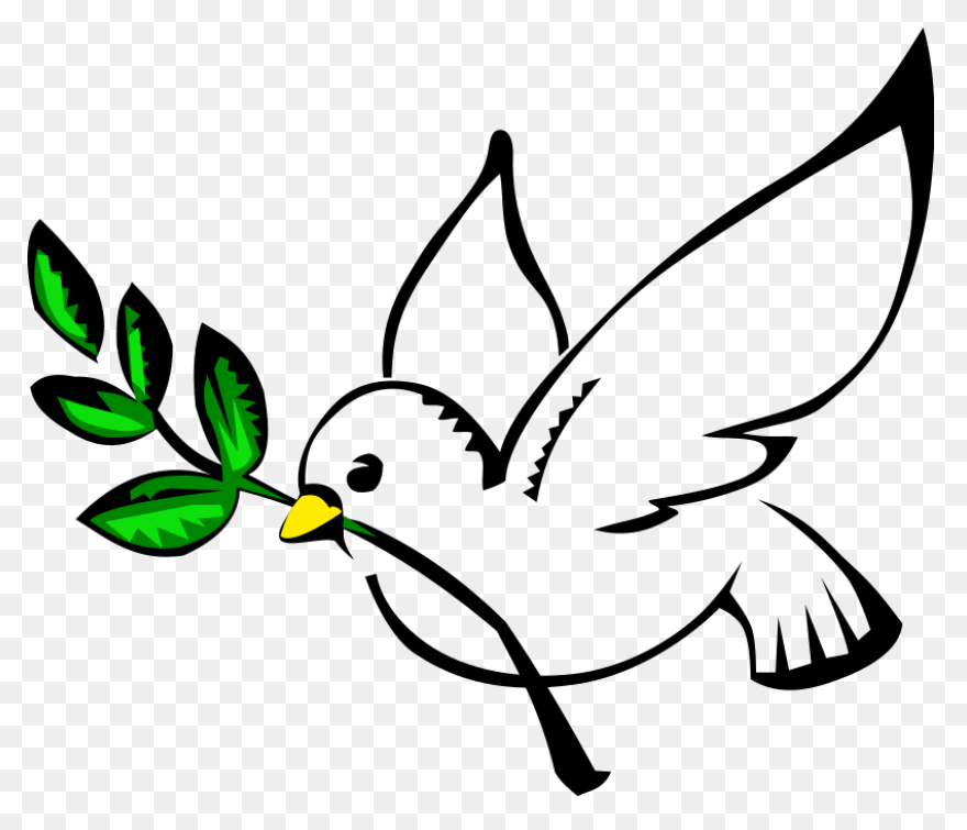 Multicolored Peace Symbol Clipart. 
