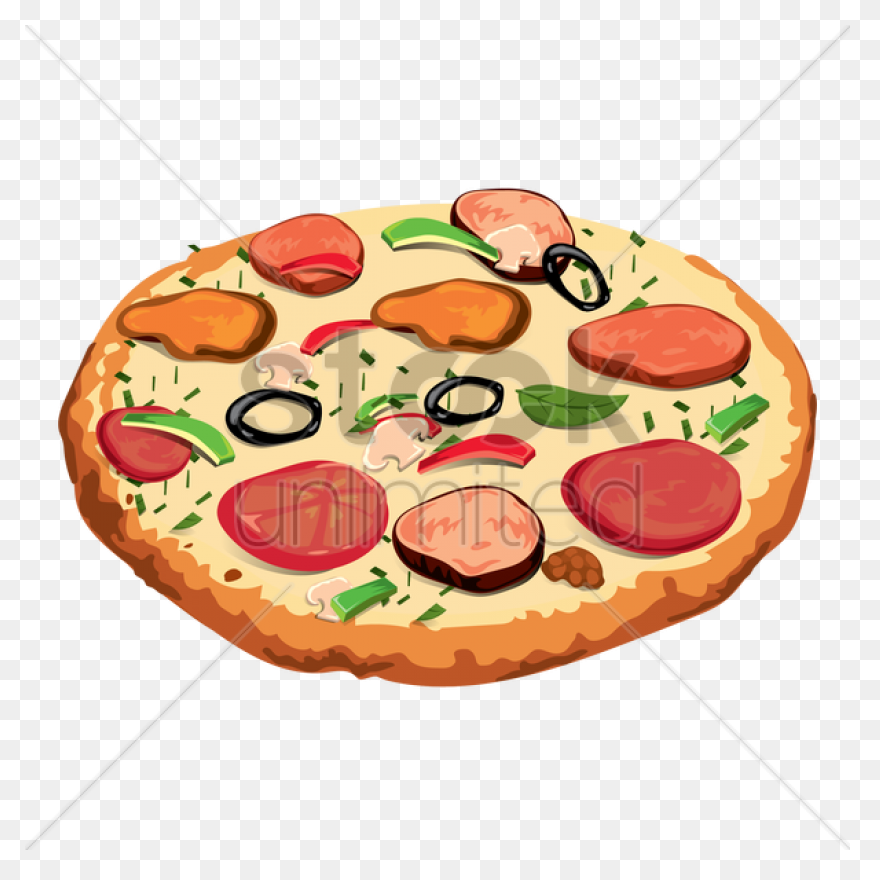 Pepperoni Pizza Slice Clip Art - Pe