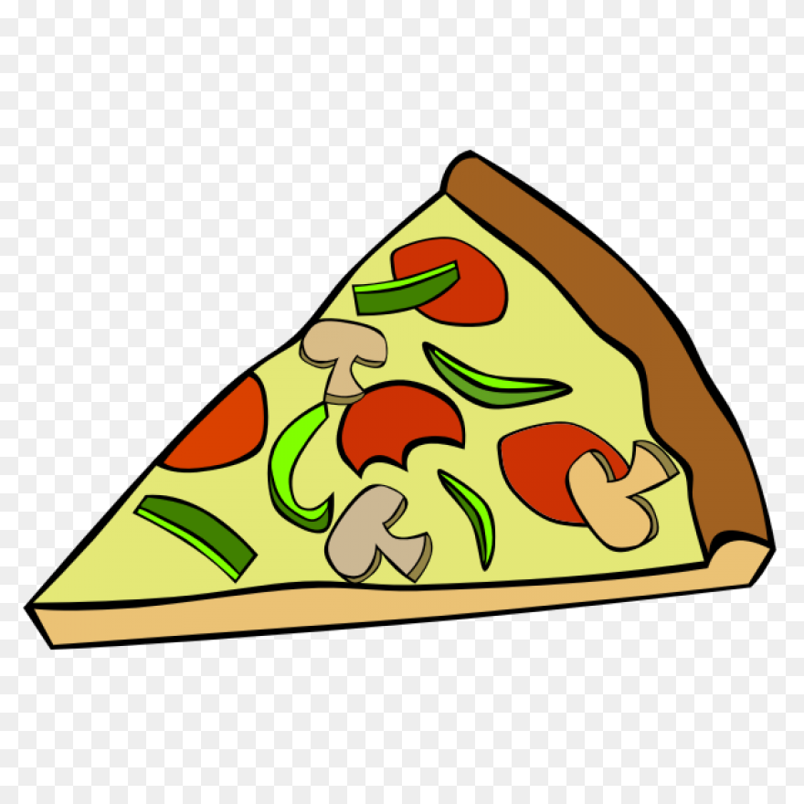 Pepperoni Pizza Slice Clip Art - Pe