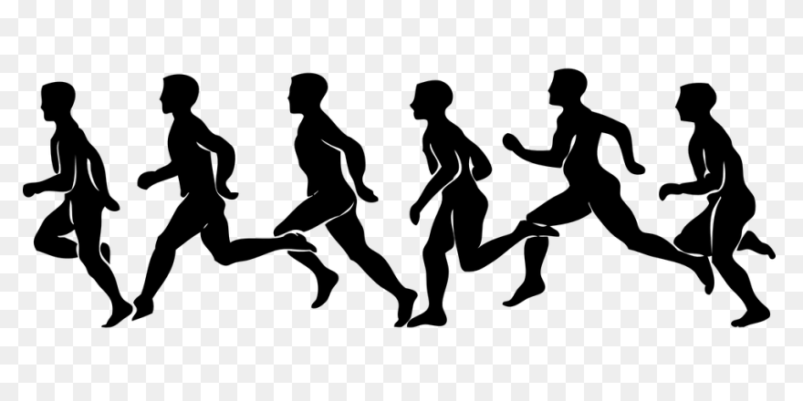 People Running Clipart - Clipart Su