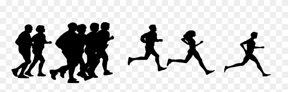 People Running Clipart - Clipart Su