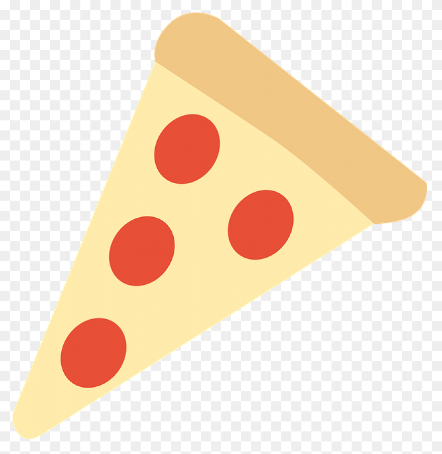 Pepperoni Pizza Slice Clip Art - Pe