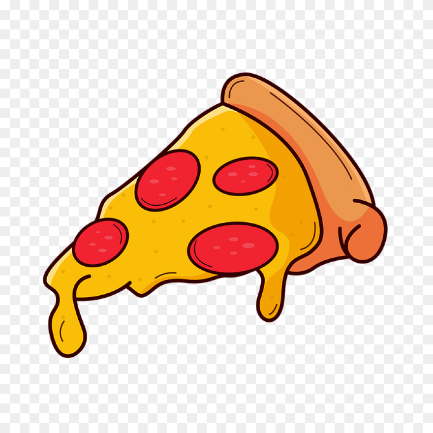 Pepperoni Pizza Slice Clip Art - Pe