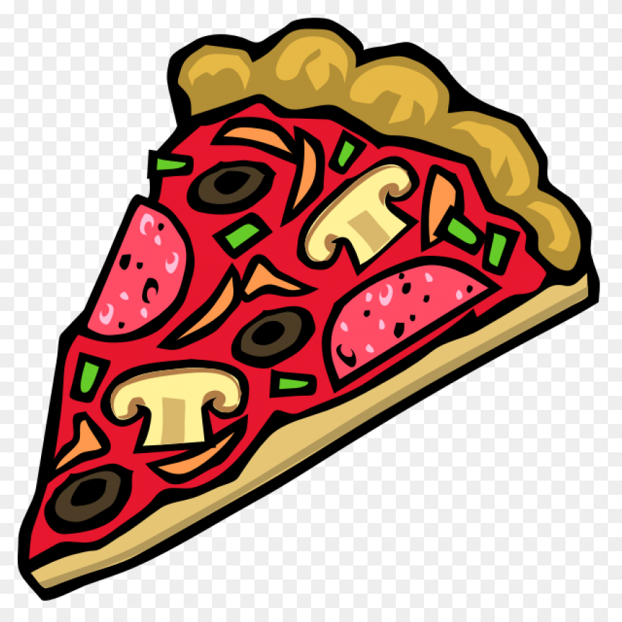 Pepperoni Pizza Slice Clip Art - Pe