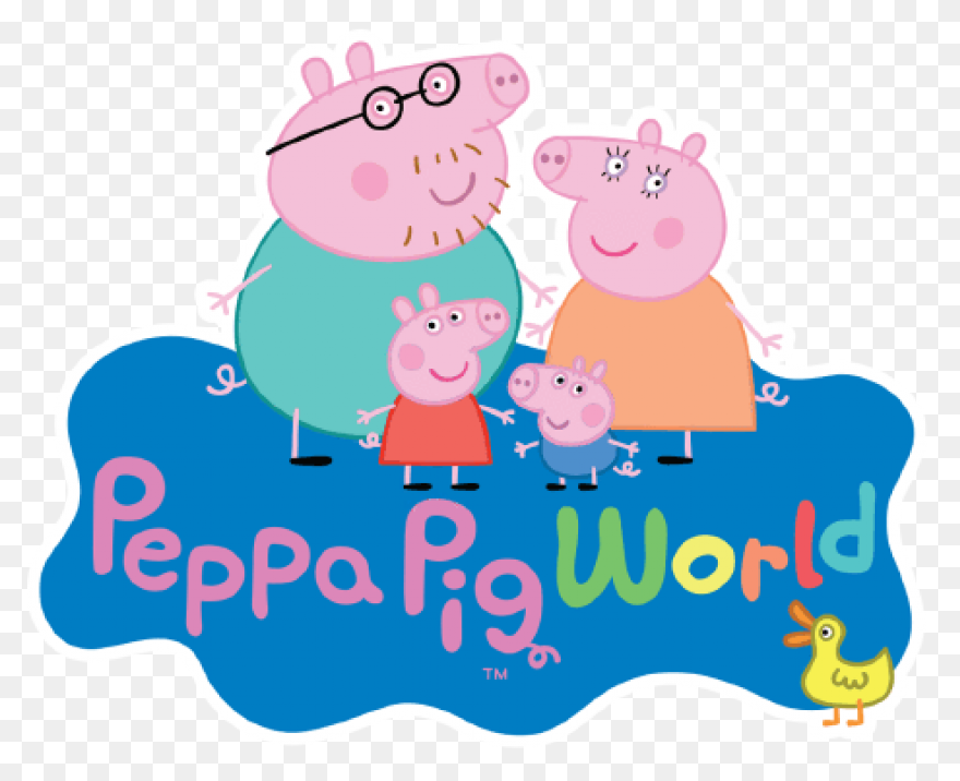 Download Peppa Pig World Logo - Peppa Pig Logo