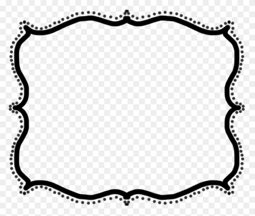Frame Baroque Flowery To Cut Photo 