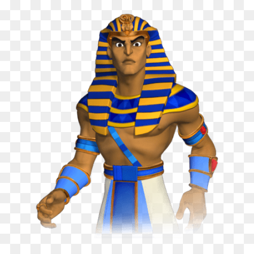 Ancient Egyptian Pharaohs Head Illu