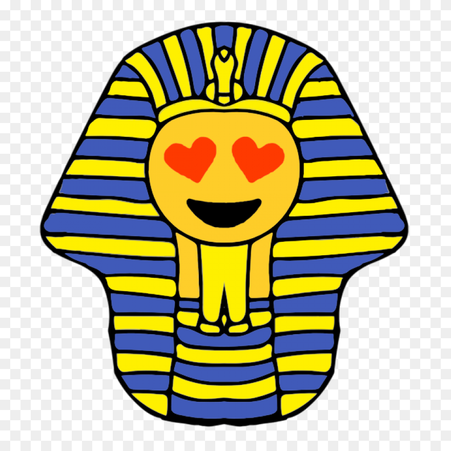 Ancient Egyptian Pharaohs Head Illu