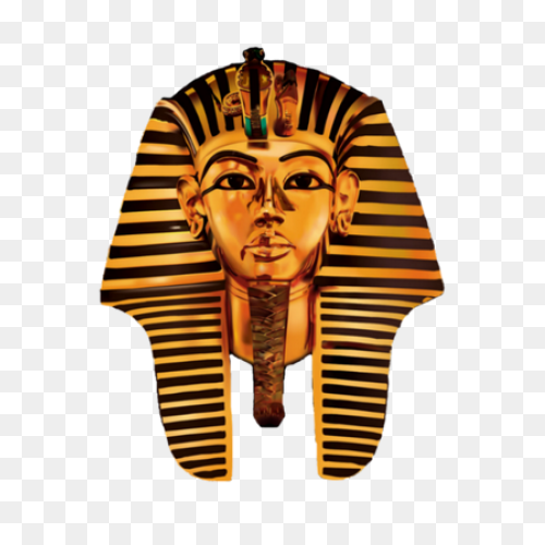 Ancient Egyptian Pharaohs Head Illu