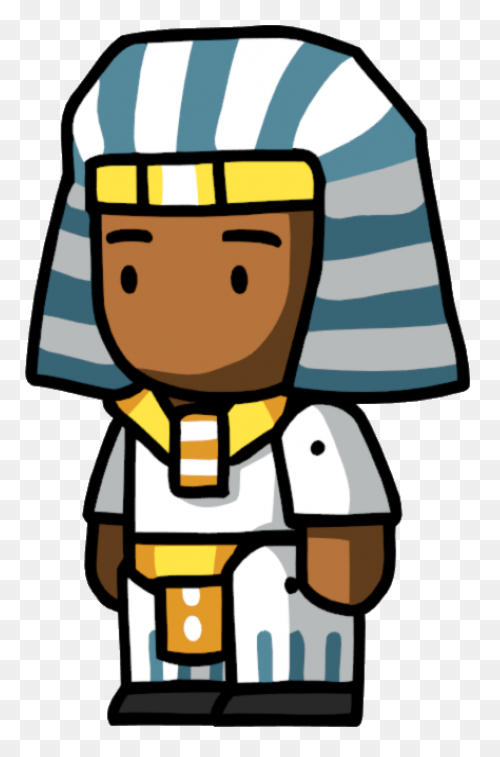 Ancient Egyptian Pharaohs Head Illu