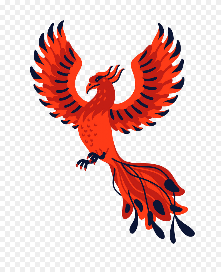 Mythical Phoenix Clipart  - Phoenix