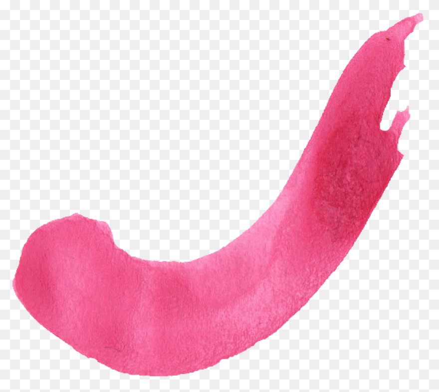 39 Pink Watercolor Brush Stroke (Pn