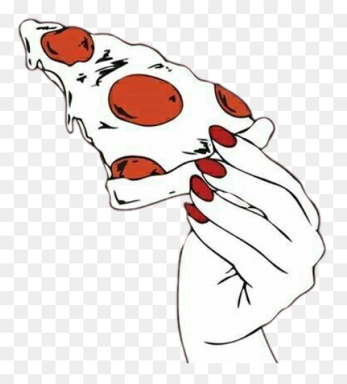 Pizza Drawing Tumblr Pizza Drawing 