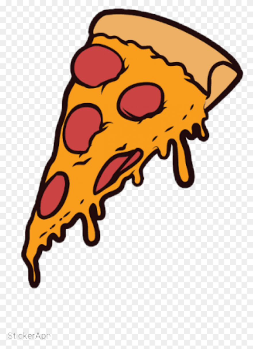 Pizza Drawing Tumblr Pizza Drawing 