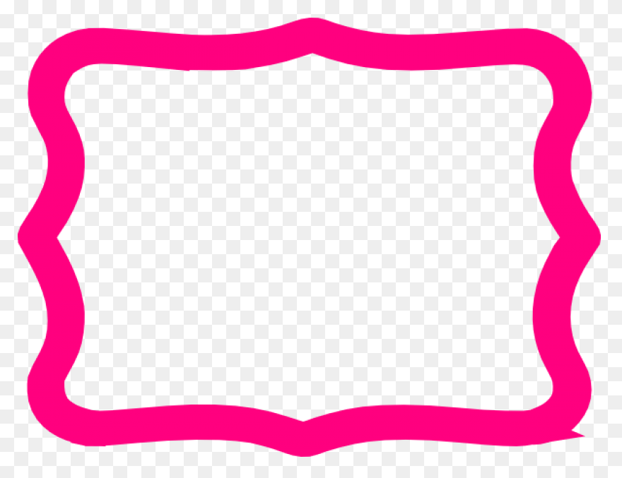 Download Hot Pink Frame Clipart - Pink Border