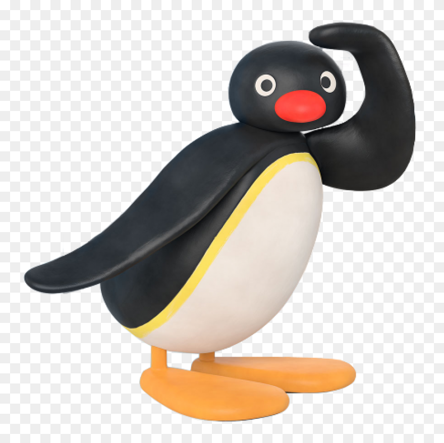 Pingu Going To School Transparent P