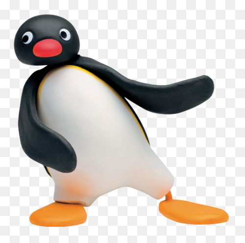 Pingu Going To School Transparent P