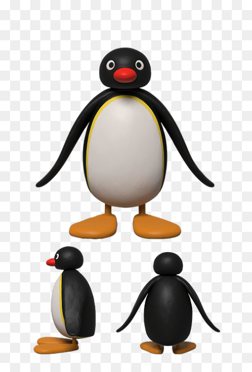 Pingu Going To School Transparent P