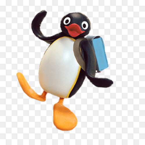 Pingu Going To School Png - Pingu