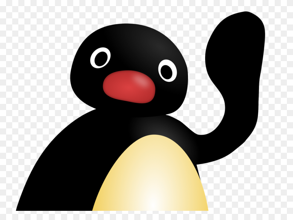 Pingu Going To School Transparent P