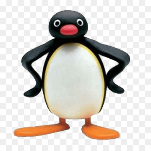 Pingu Going To School Transparent P