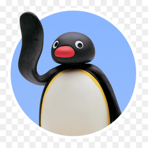Pingu Going To School Transparent P