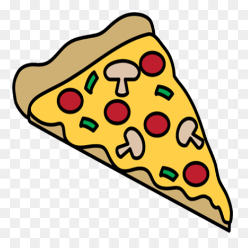 Cheese Pizza Slice Clip Art - Chees