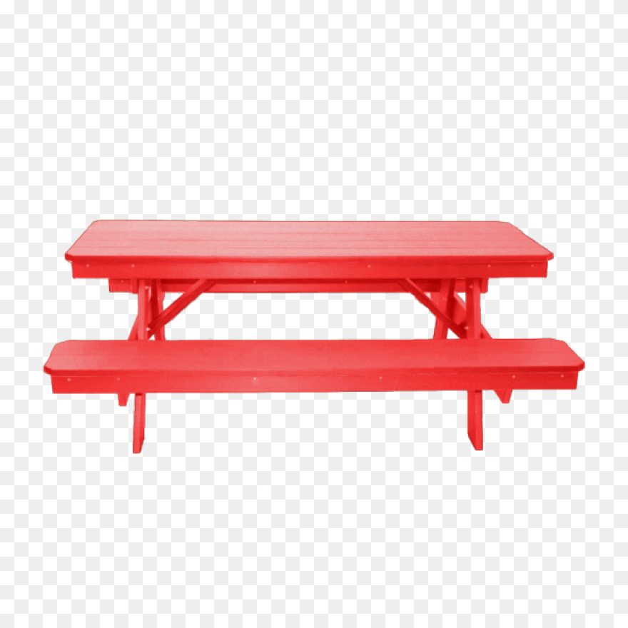 Picnic Table Rectangle 6 Foot — T