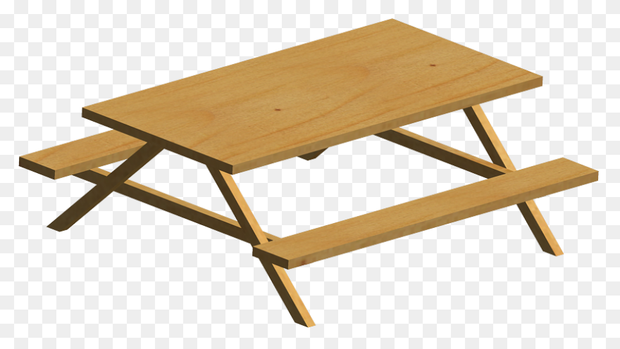 Picnic Table Rectangle 6 Foot — T