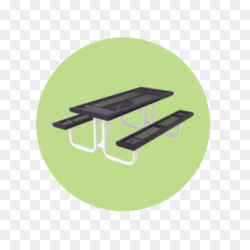 Picnic Table Rectangle 6 Foot — T