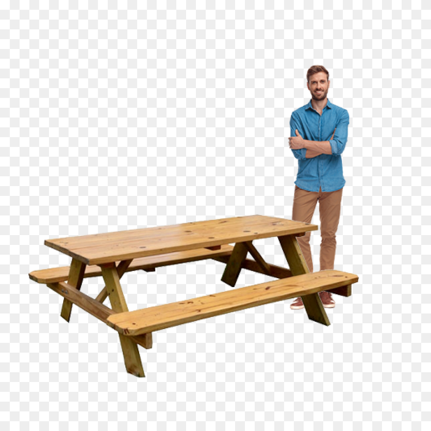 Picnic Table Rectangle 6 Foot — T