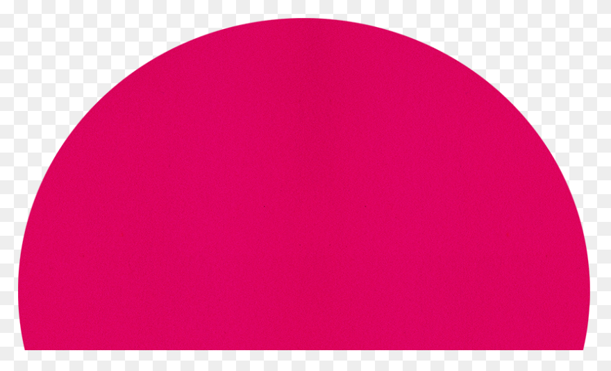 Deep Pink Circle Outline Icon - Fre