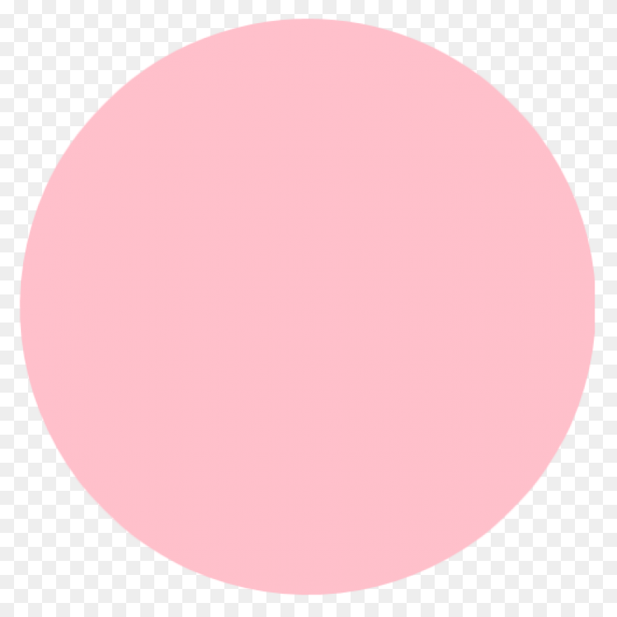 Deep Pink Circle Outline Icon - Fre