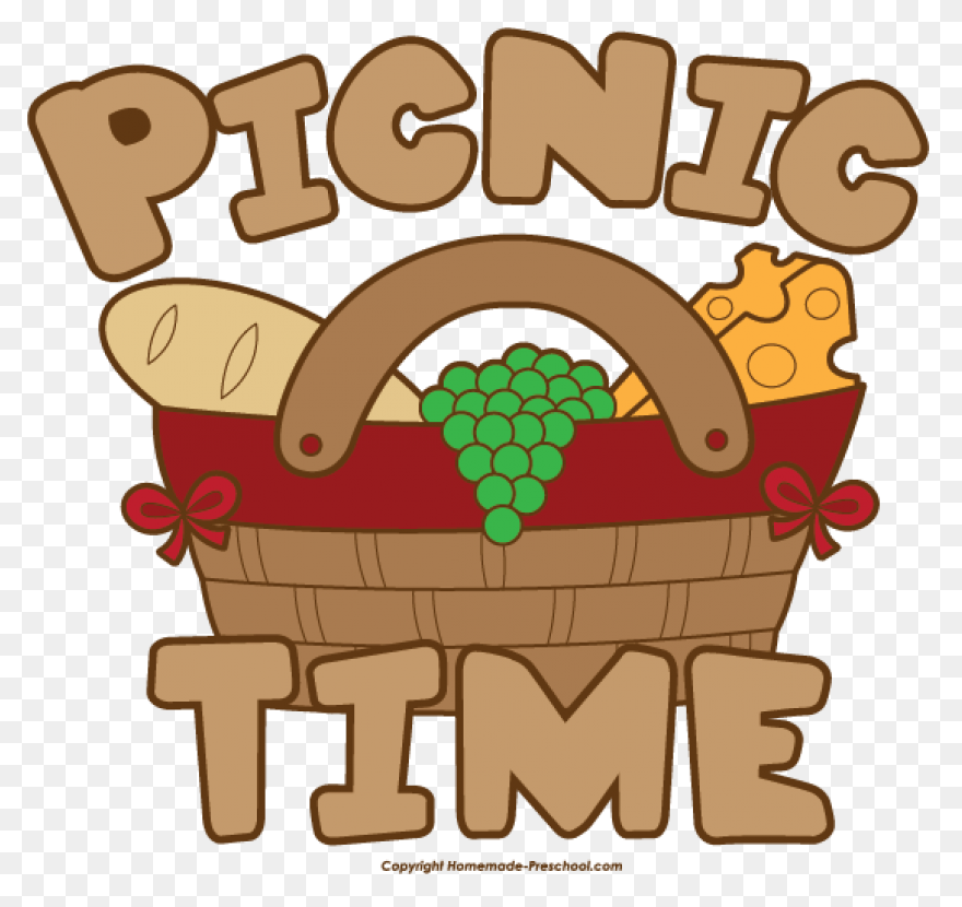 Picnic Text Line Area Clipart - Pic