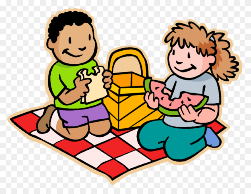 Picnic Text Line Area Clipart - Pic